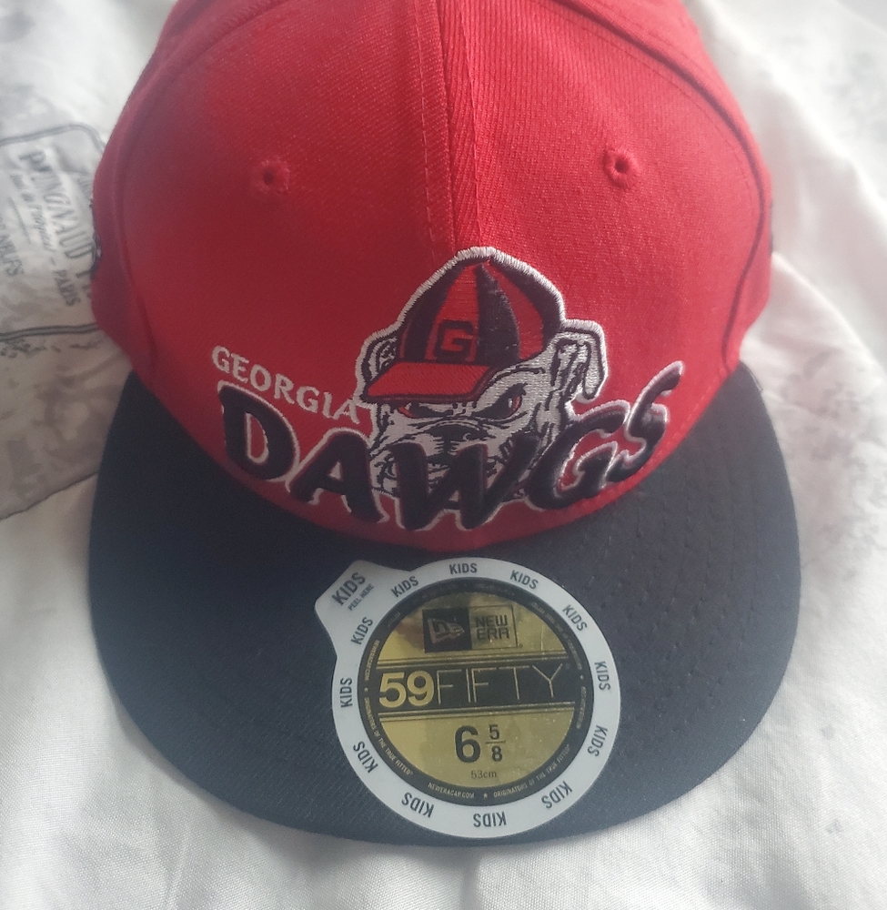 New era kids 59fifty Georgia bulldogs fitted cap